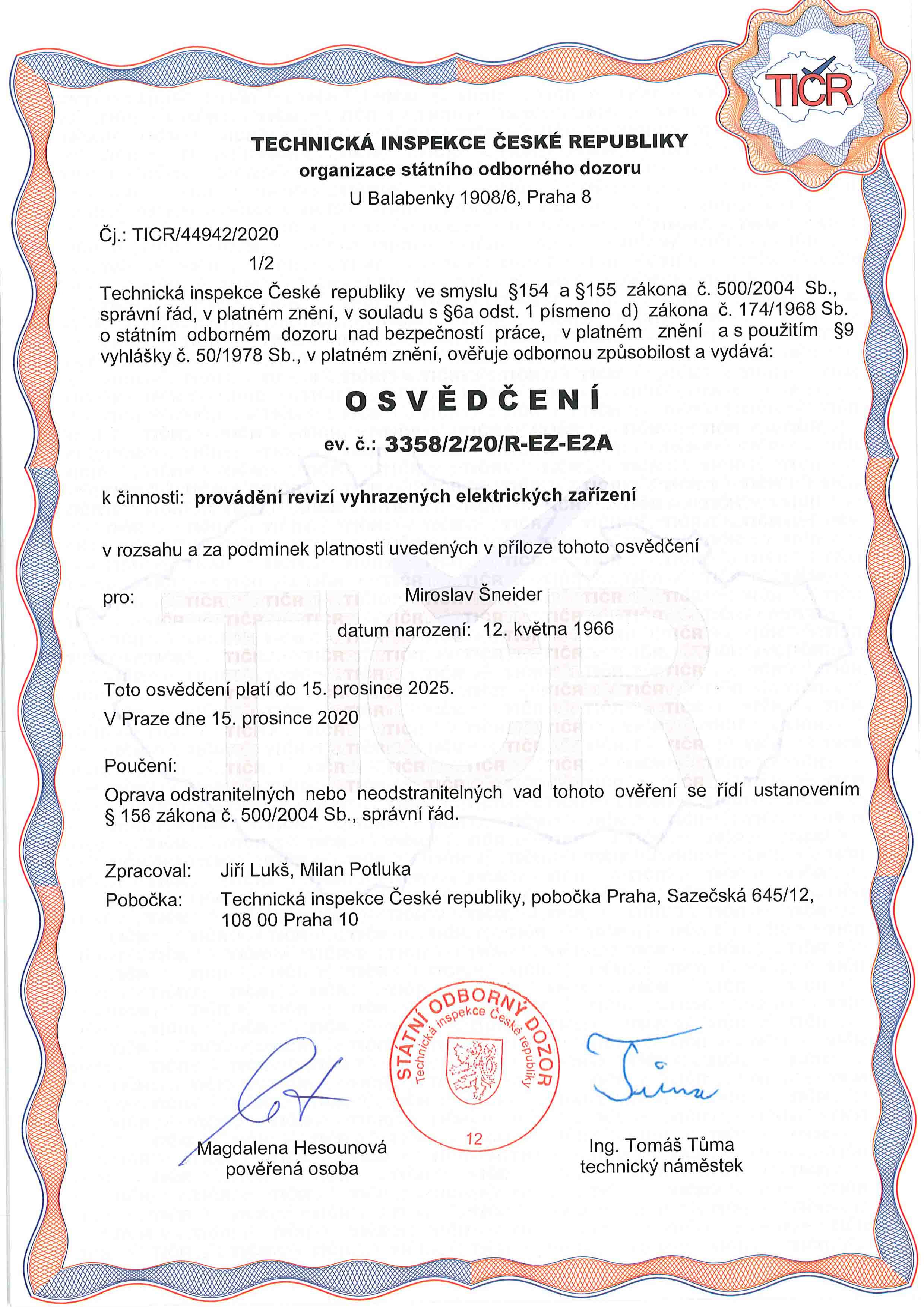 certifikaty