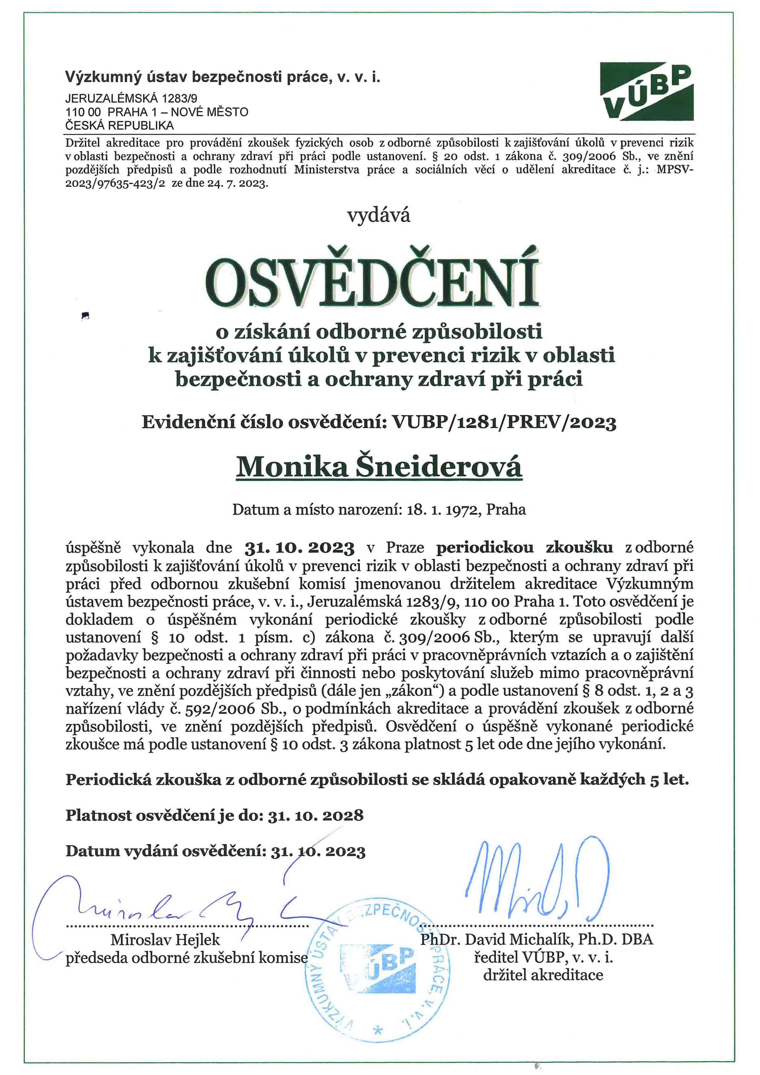 certifikaty