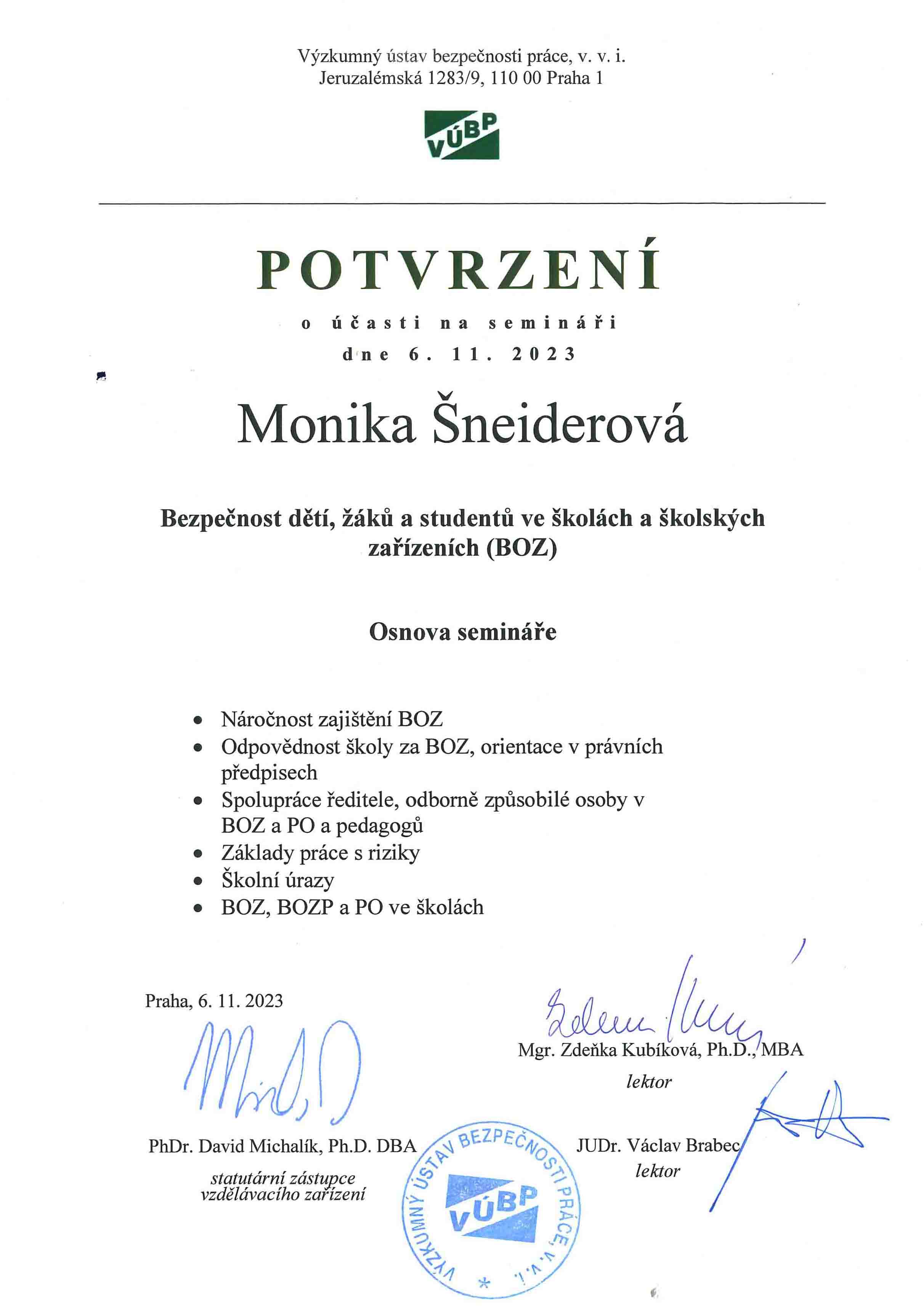 certifikaty