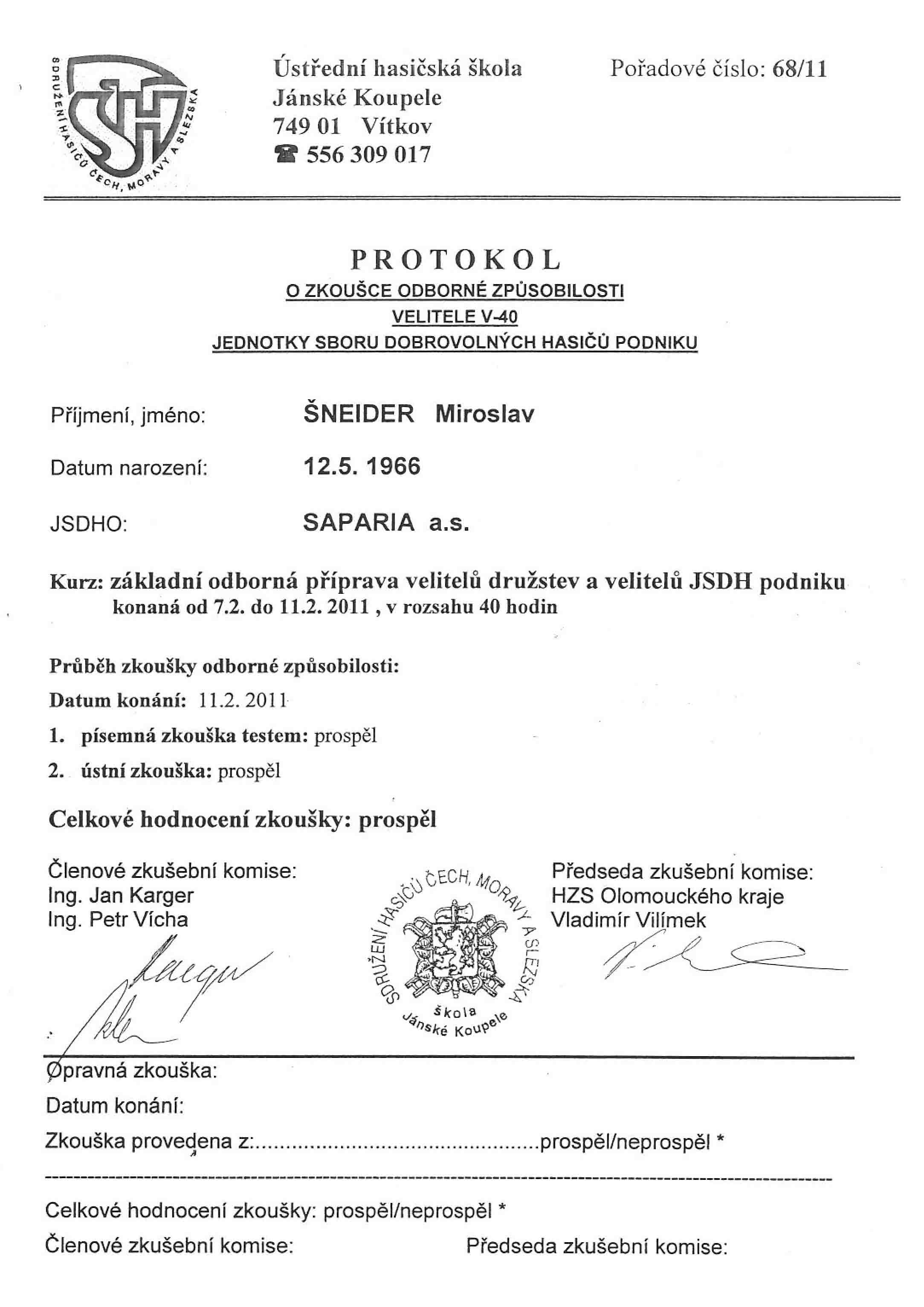 certifikaty